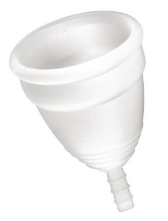 Белая менструальная чаша Yoba Nature Coupe - размер S - Yoba - купить с доставкой в Екатеринбурге