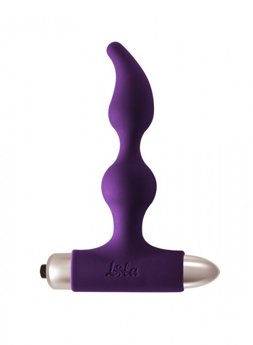 Фиолетовая анальная вибропробка New Edition Elation - 13,1 см. - Lola Games