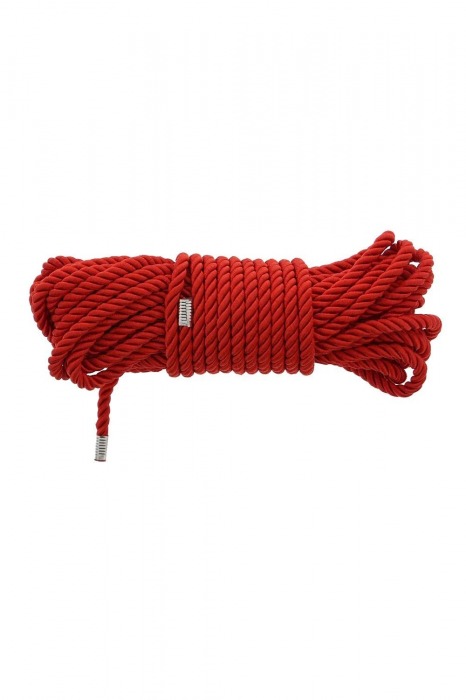 Красная веревка DELUXE BONDAGE ROPE - 10 м. - Dream Toys - купить с доставкой в Екатеринбурге