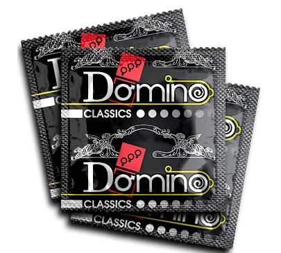 Ароматизированные презервативы Domino  Ваниль  - 3 шт. - Domino - купить с доставкой в Екатеринбурге