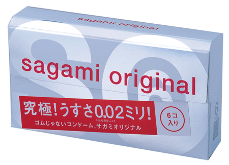 Ультратонкие презервативы Sagami Original - 6 шт. - Sagami - купить с доставкой в Екатеринбурге