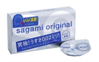 Ультратонкие презервативы Sagami Original QUICK - 6 шт. - Sagami - купить с доставкой в Екатеринбурге