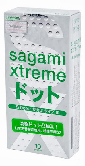 Презервативы Sagami Xtreme Type-E с точками - 10 шт. - Sagami - купить с доставкой в Екатеринбурге