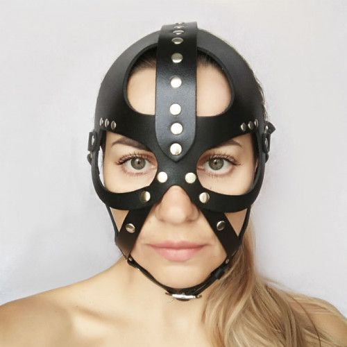 Кожаная маска-шлем  Лектор - Sitabella - купить с доставкой в Екатеринбурге