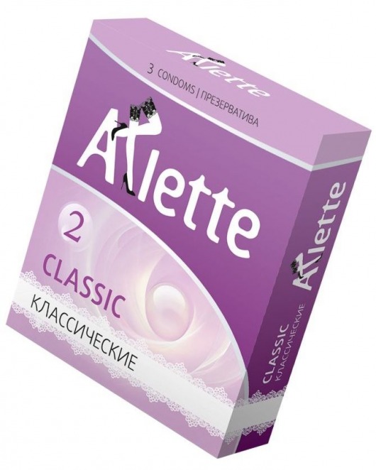 Классические презервативы Arlette Classic - 3 шт. - Arlette - купить с доставкой в Екатеринбурге
