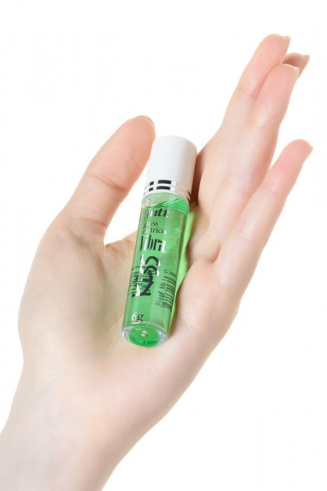 Блеск для губ GLOSS VIBE Mint с ароматом мяты и эффектом вибрации - 6 гр. -  - Магазин феромонов в Екатеринбурге