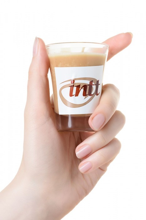 Массажная свеча для поцелуев Nutella с ароматом Нутеллы - 30 гр. - INTT - купить с доставкой в Екатеринбурге