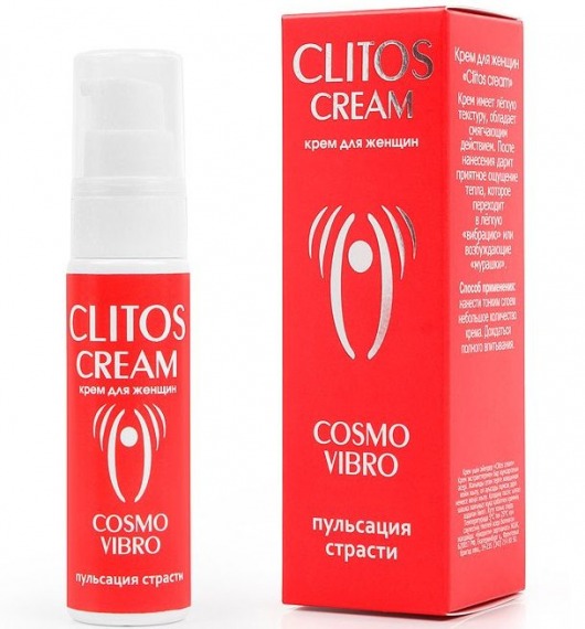 Возбуждающий крем для женщин Clitos Cream - 25 гр. - Биоритм - купить с доставкой в Екатеринбурге