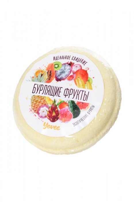 Бомбочка для ванны «Бурлящие фрукты» с ароматом экзотических фруктов - 70 гр. -  - Магазин феромонов в Екатеринбурге