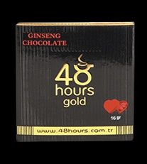 Возбуждающий шоколад 48 hours gold - 16 гр. - 48 Hours - купить с доставкой в Екатеринбурге