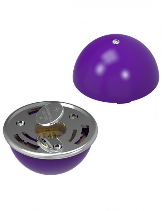 Фиолетовое виброяйцо с пультом управления Remote Cherry - ML Creation