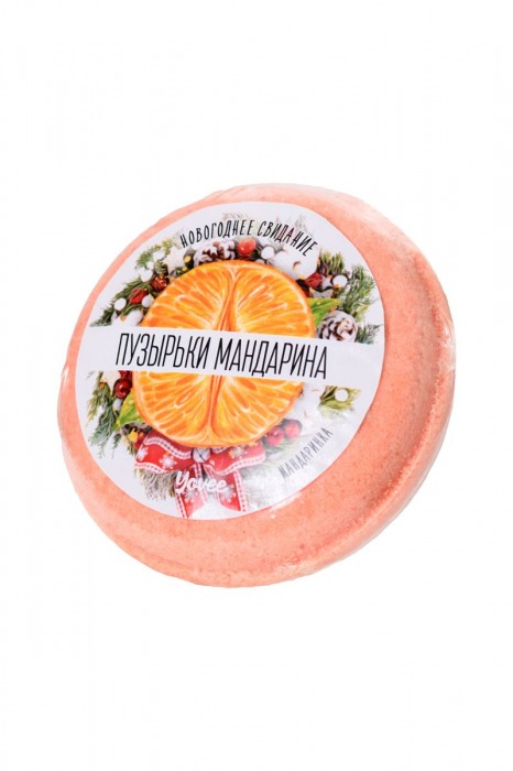 Бомбочка для ванны «Пузырьки мандарина» с ароматом мандарина - 70 гр. -  - Магазин феромонов в Екатеринбурге