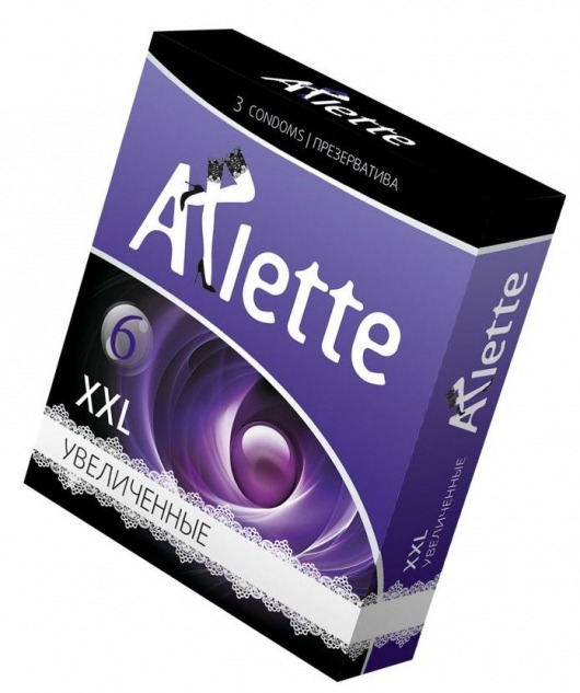 Презервативы Arlette XXL увеличенного размера - 3 шт. - Arlette - купить с доставкой в Екатеринбурге