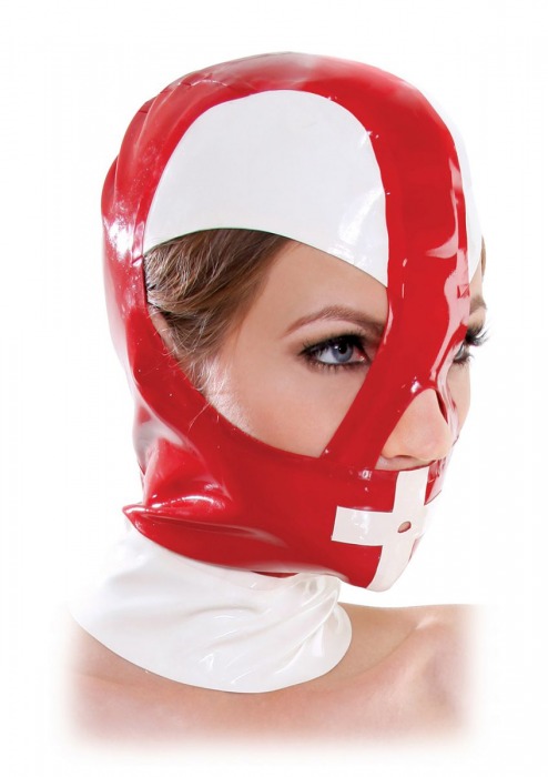 Красно-белый шлем на молнии - Pipedream - купить с доставкой в Екатеринбурге