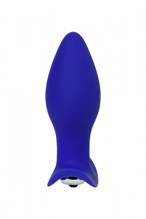 Синяя анальная вибровтулка Fancy - 10,7 см. - ToyFa