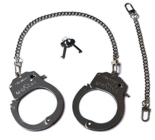 Эксклюзивные наручники со сменными цепями - Le Frivole - купить с доставкой в Екатеринбурге