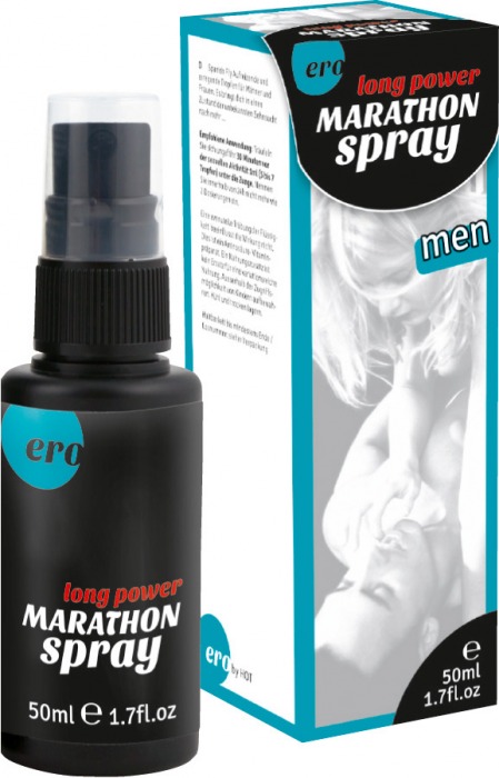 Пролонгирующий спрей для мужчин Long Power Marathon Spray - 50 мл. - Ero - купить с доставкой в Екатеринбурге