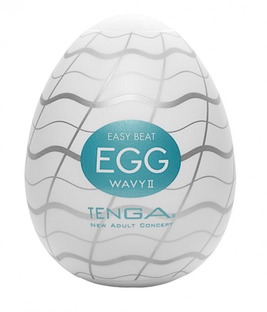 Мастурбатор-яйцо EGG Wavy II - Tenga - в Екатеринбурге купить с доставкой