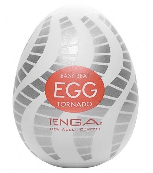 Мастурбатор-яйцо EGG Tornado - Tenga - в Екатеринбурге купить с доставкой