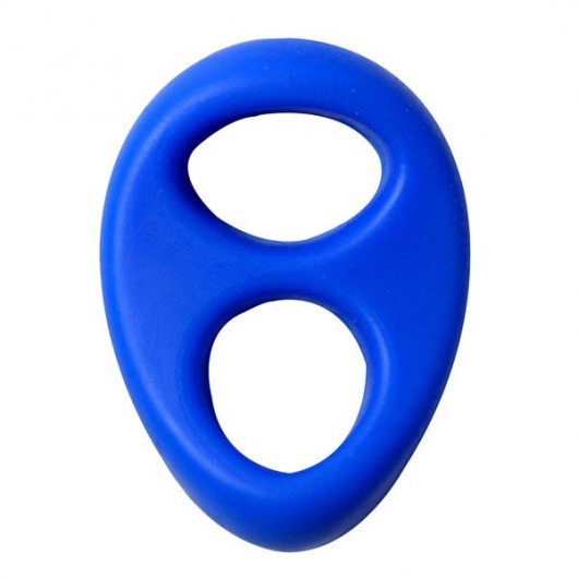 Синее эрекционное кольцо на пенис RINGS LIQUID SILICONE - Dream Toys - в Екатеринбурге купить с доставкой