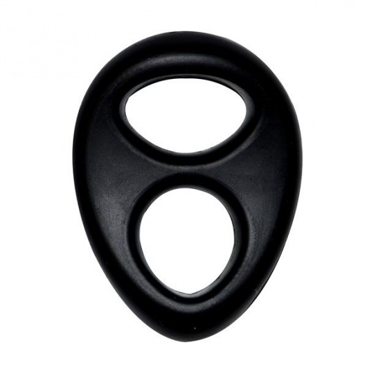 Черное эрекционное кольцо на пенис RINGS LIQUID SILICONE - Dream Toys - в Екатеринбурге купить с доставкой