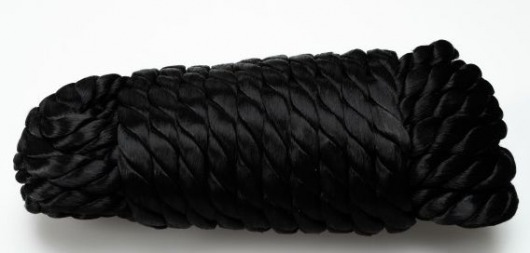 Черная нейлоновая веревка для связывания - 5,5 м. - Джага-Джага - купить с доставкой в Екатеринбурге