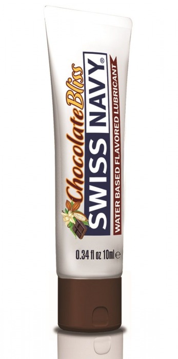 Лубрикант с ароматом шоколада Swiss Navy Chocolate Bliss Lube - 10 мл. - Swiss navy - купить с доставкой в Екатеринбурге