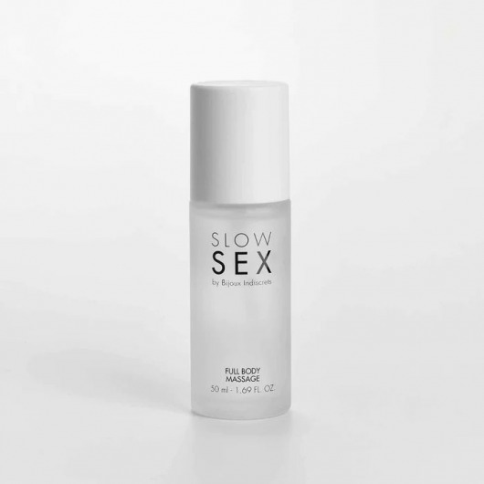 Массажный гель Slow Sex Full Body Massage - 50 мл. - Bijoux Indiscrets - купить с доставкой в Екатеринбурге