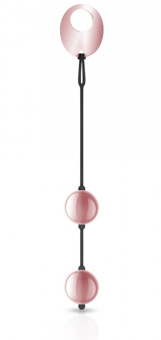 Розовые вагинальные шарики Kegel Balls - EDC
