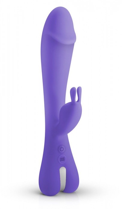 Фиолетовый вибратор-кролик Trix Rabbit Vibrator - 22,5 см. - EDC