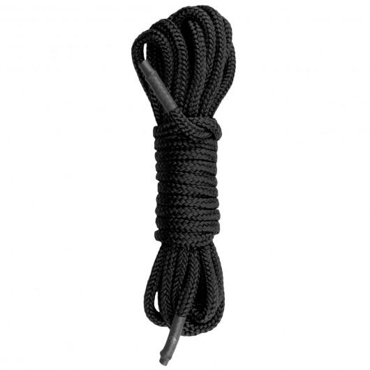 Черная веревка для бондажа Easytoys Bondage Rope - 10 м. - EDC Wholesale - купить с доставкой в Екатеринбурге