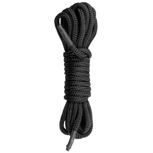 Черная веревка для бондажа Easytoys Bondage Rope - 5 м. - Easy toys - купить с доставкой в Екатеринбурге