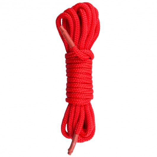 Красная веревка для бондажа Easytoys Bondage Rope - 10 м. - EDC Wholesale - купить с доставкой в Екатеринбурге
