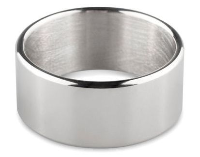 Серебристое эрекционное кольцо Sinner Wide metal head-ring Size L - EDC Wholesale - в Екатеринбурге купить с доставкой