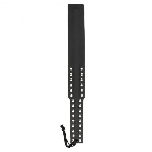Черная шлепалка Spanking Paddle - 45 см. - EDC Wholesale - купить с доставкой в Екатеринбурге