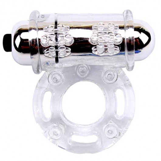 Прозрачное вибрирующее кольцо Stay Hard - Chisa - в Екатеринбурге купить с доставкой