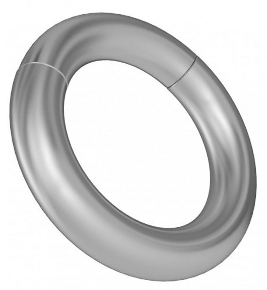 Круглое серебристое магнитное кольцо-утяжелитель - Джага-Джага - купить с доставкой в Екатеринбурге