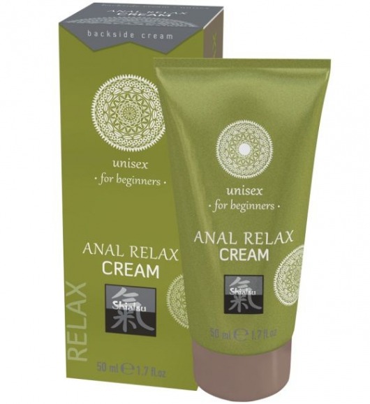 Анальный крем Anal Relax Cream - 50 мл. - Shiatsu - купить с доставкой в Екатеринбурге
