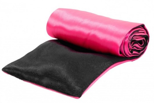 Черно-розовая атласная лента для связывания - 1,4 м. - Джага-Джага - купить с доставкой в Екатеринбурге