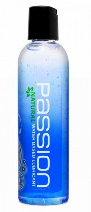 Смазка на водной основе Passion Natural Water-Based Lubricant - 118 мл. - XR Brands - купить с доставкой в Екатеринбурге