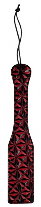 Красно-черная шлепалка Luxury Paddle - 31,5 см. - Shots Media BV - купить с доставкой в Екатеринбурге