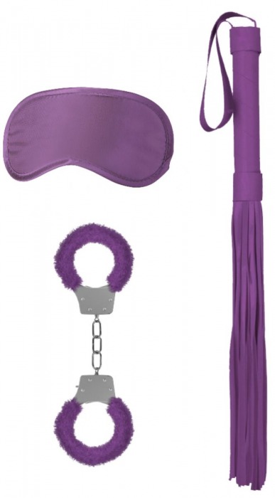 Фиолетовый набор для бондажа Introductory Bondage Kit №1 - Shots Media BV - купить с доставкой в Екатеринбурге