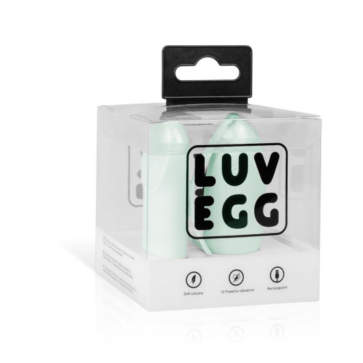 Мятное виброяйцо LUV EGG с пультом ДУ - EDC