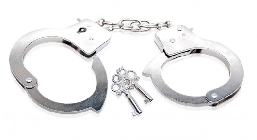 Металлические наручники Beginner s Metal Cuffs - Pipedream - купить с доставкой в Екатеринбурге