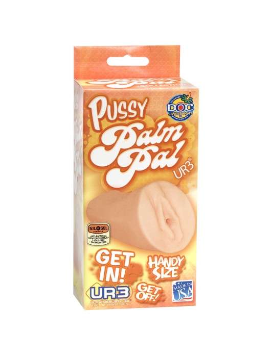 Мастурбатор-вагина Palm Pal Natural ULTRASKYN Masturbator Pussy - Doc Johnson - в Екатеринбурге купить с доставкой
