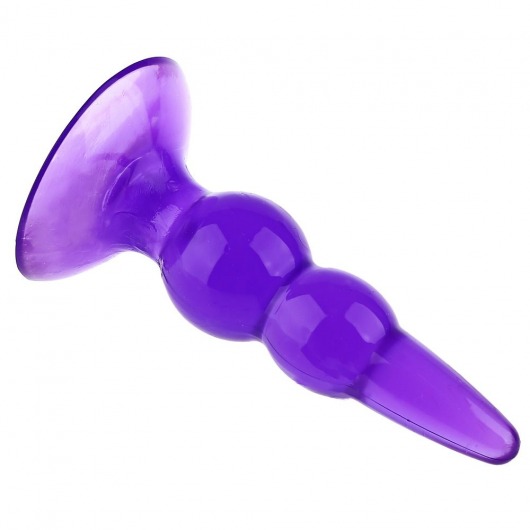 Фиолетовая анальная пробка Bulbs Probe - Howells