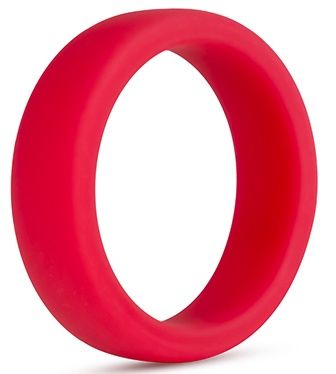 Красное эрекционное кольцо Silicone Go Pro Cock Ring - Blush Novelties - в Екатеринбурге купить с доставкой