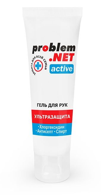 Антисептический гель Problem.net Active - 50 гр. - Биоритм - купить с доставкой в Екатеринбурге