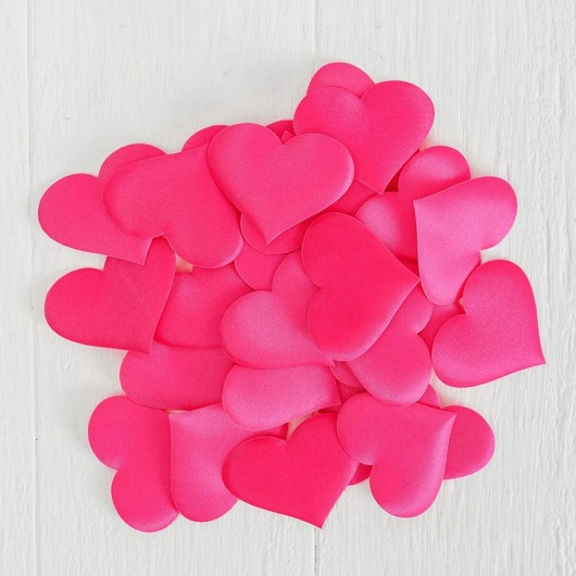 Набор розовых декоративных сердец - 25 шт. - Сима-Ленд - купить с доставкой в Екатеринбурге