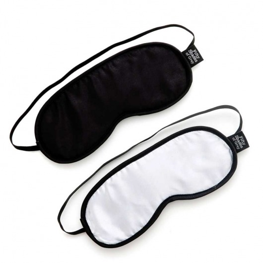 Набор из двух масок на глаза Soft Blindfold Twin Pack - Fifty Shades of Grey - купить с доставкой в Екатеринбурге